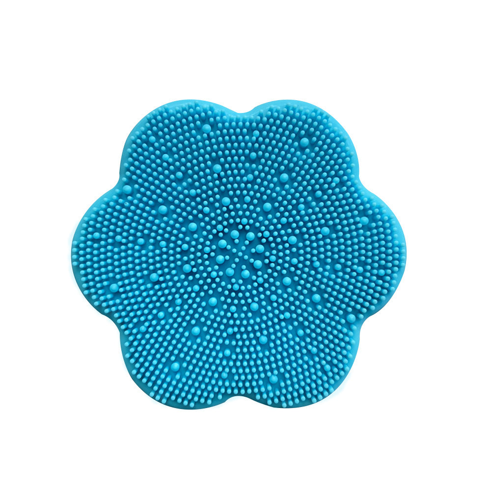 Belleza de silicona de limpieza de masajes en forma de flores al por mayor 10pcs